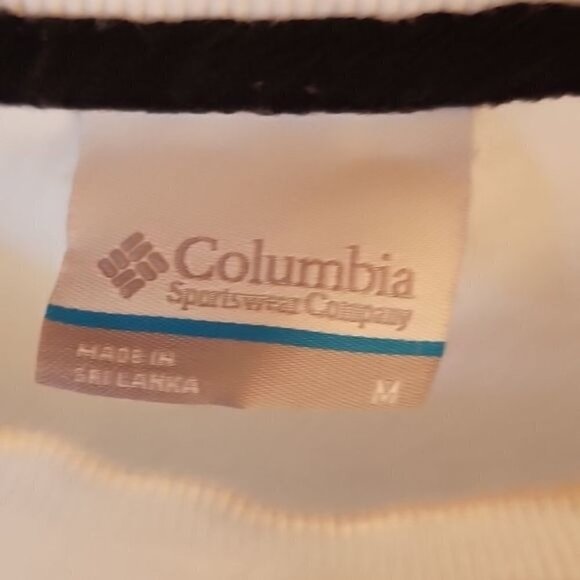 Columbia Graphic Logo 2 Pockets Crew Neck Long Sleeve Sz. M (XL) Sweatshirt - Picture 6 of 9